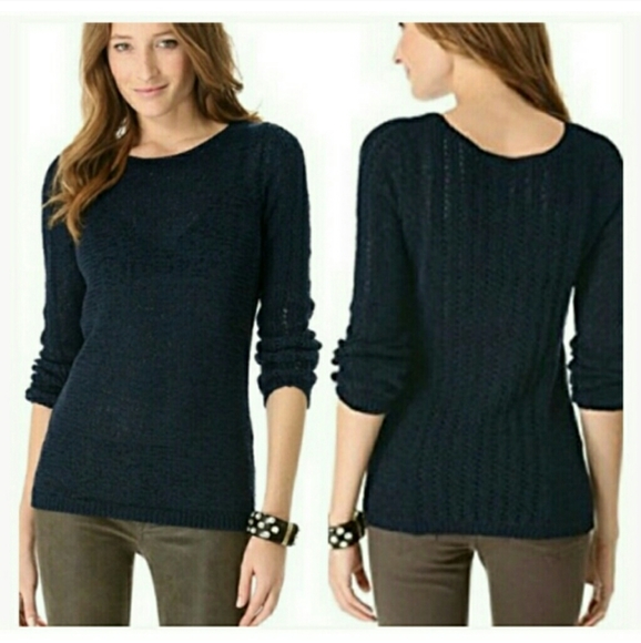 Rachel Zoe Karla Open Work Sweater Size Large - Picture 1 of 9